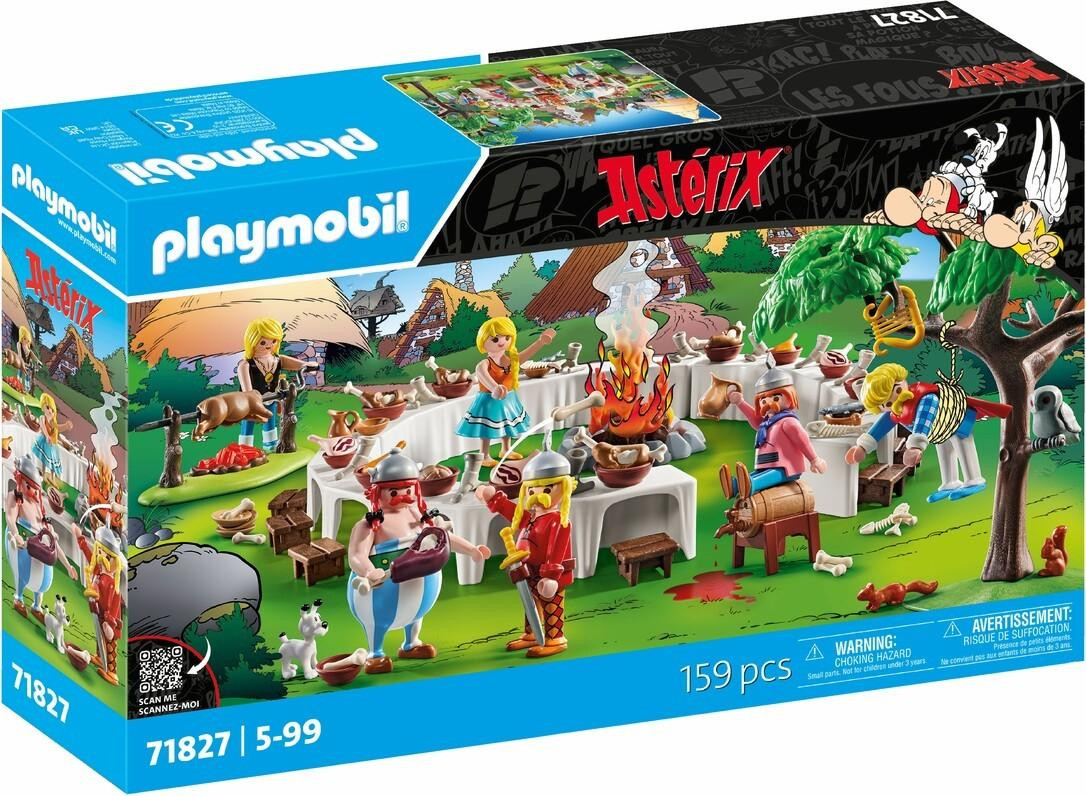 Playmobil 71827 Village Banquet en Personages uit de Asterix strip, 159 stuks