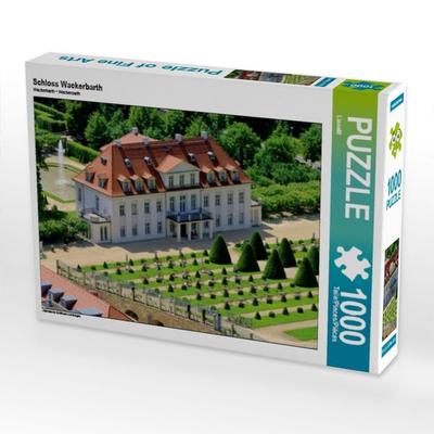 CALVENDO Puzzle Schloss Wackerbarth | 1000 Teile Lege-Größe 64x48cm Foto-Puzzle für glückliche Stunden