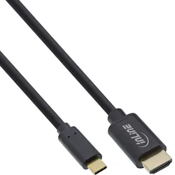INLINE USB Display Kabel, USB-C Stecker zu HDMI Stecker, 5m