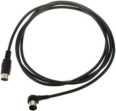 Manikin-Electronic Midi Cable 2M straight/angled Schwarz