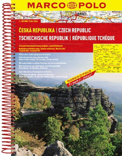 Marco Polo - MARCO POLO Reiseatlas Tschechische Republik 1:200.000 (Marco Polo Road Atlases) - Preis vom 09.10.2026 07:28:09 h