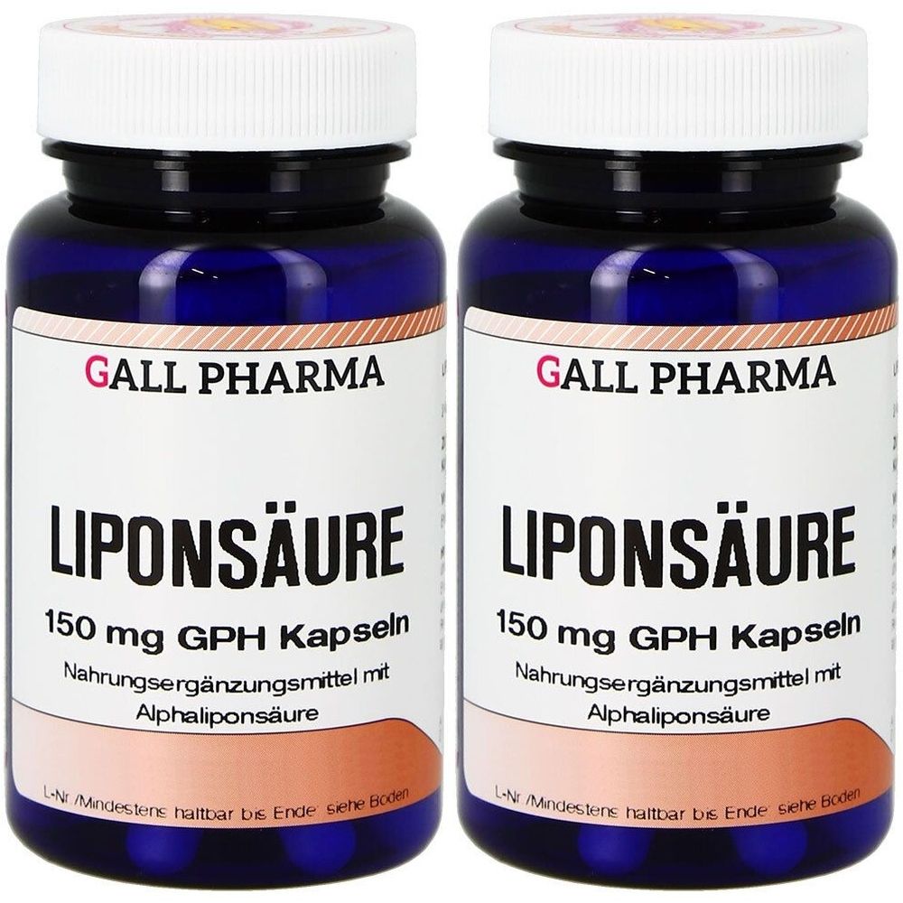 Liponsäure 150 mg GPH Kapseln 2x 2x90 St