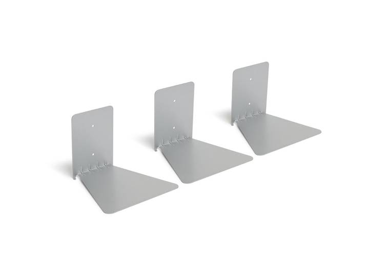 Wandregal Umbra Conceal 3er Set Silber - Material: Metall - Wandregal