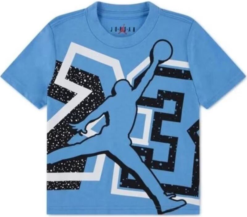 Camiseta Jordan Air 95f648-B9f Celeste Xl Niño