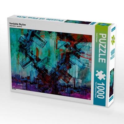 CALVENDO Puzzle Verrückte Skyline | 1000 Teile Lege-Größe 64x48cm Foto-Puzzle für glückliche Stunden