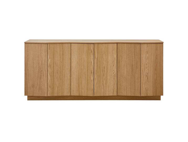 Sideboard ZUMA Eiche teilmassiv 200 x 45 x 85 cm Eiche Furnier...