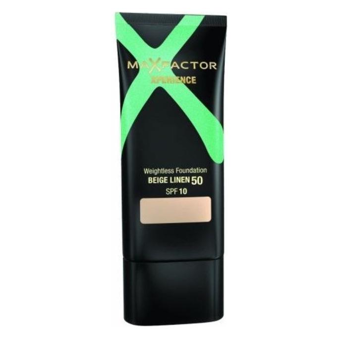 Max Factor Xperience Liquid Foundation 50 Beige Linen SPF 10 30 ml (Beiges Leinen) (0501396564453)