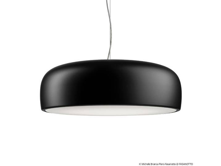 Smithfield S Pro Pendelleuchte Mat Schwarz - Flos - Wohnzimmer - Design - Metall - Einflammig