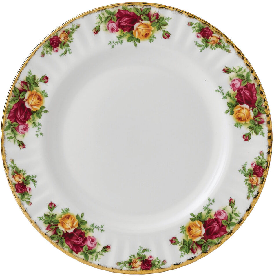 Royal Albert, Old Country Roses - Dinner Plate, 27cm Red;White;Pink 27cm W X 27cm W