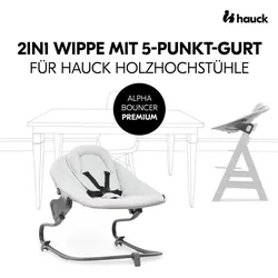 Hauck, Hochstuhl, Alpha Plus 4-tlg. Newborn Set - Hochstuhl (Hochstuhl)