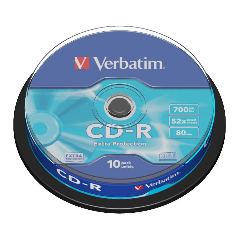 Verbatim CD-R 700 MB 10er Spindel (43437)