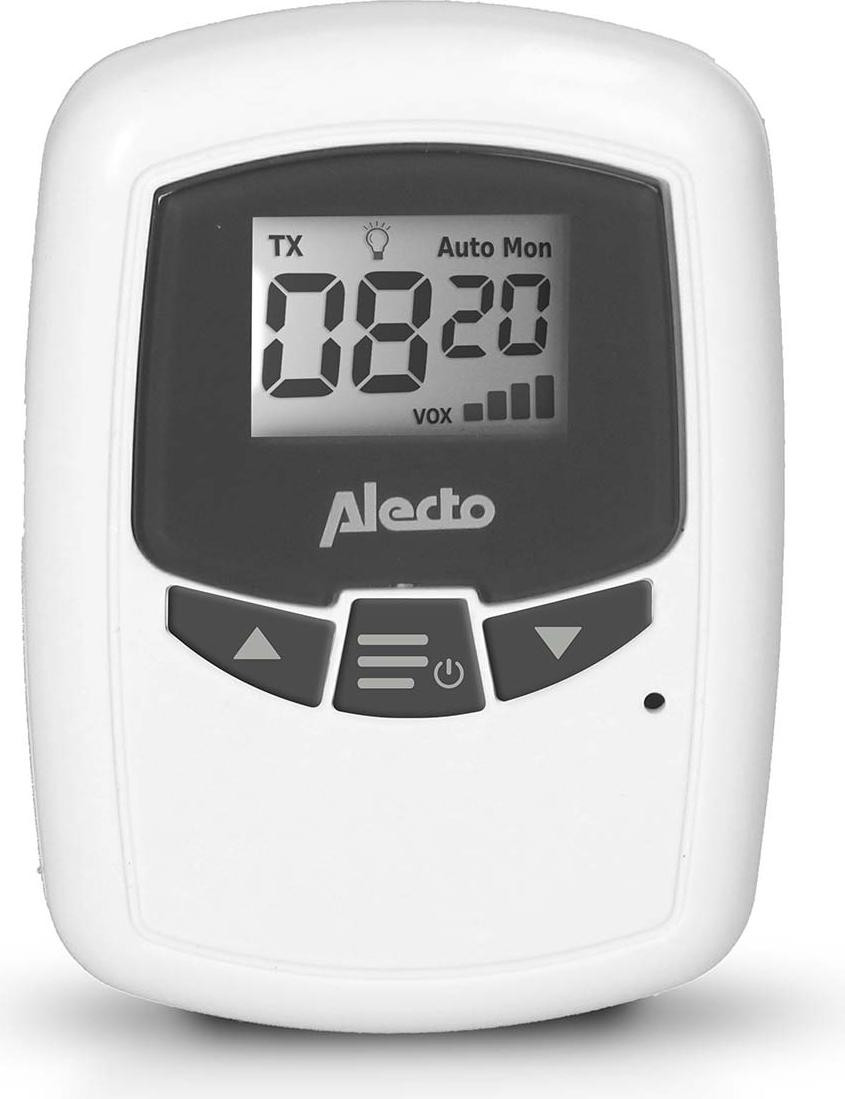 Alecto DBX-80BU extra babyunit wit/antraciet