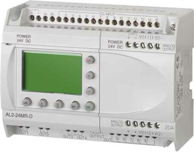 Mitsubishi Electric Alpha XL unité de base 24VDC 15E/9A AL2-24MR-D#215075 (215075)