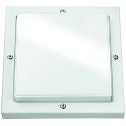 SG LEUCHTEN LED-Anbauleuchte 14W 3000K BASSO 611194 1540lm weiß Konverter