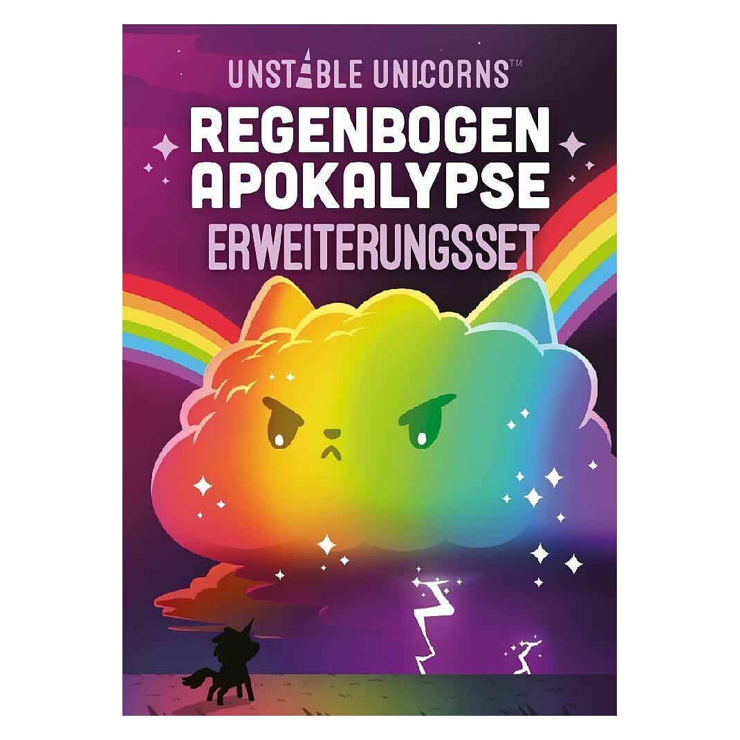 Unstable Games TTUD0006 - Unstable Unicorns - Regenbogen-Apokalypse, für 2-8 Spieler, ab 8 Jahren, DE-Erweiterung (Deutsch, 2 - 8 Spieler) (TTUD0006)