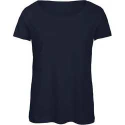 B&C Damen Triblend T-Shirt TW056 navy M