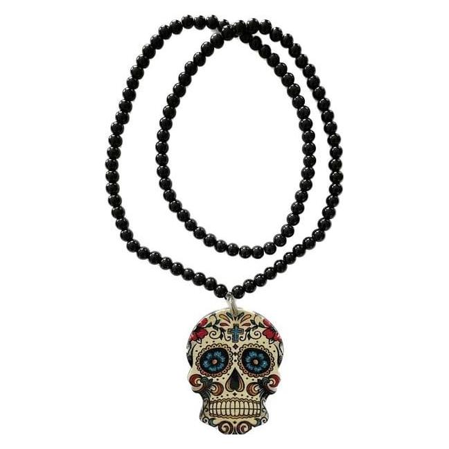 Création De Hanninger Film Sugar Skull halskaede (97338541008)