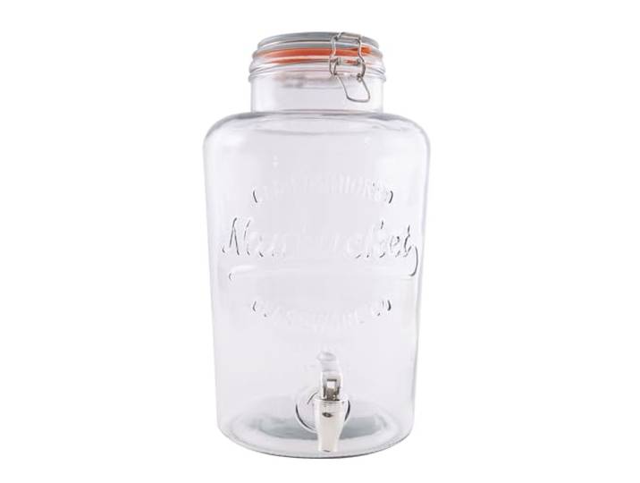 Point-Virgule ronde drankdispenser met kunststof kraantje 8L