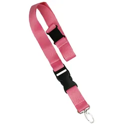BASI 0006-0631-1700 Schlüsselband Rosa Schlüsselanhänger Safety-Clip