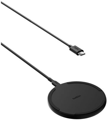 Belkin Carregador BoostCharge Qi Wireless Charging Pad 15W - Preto