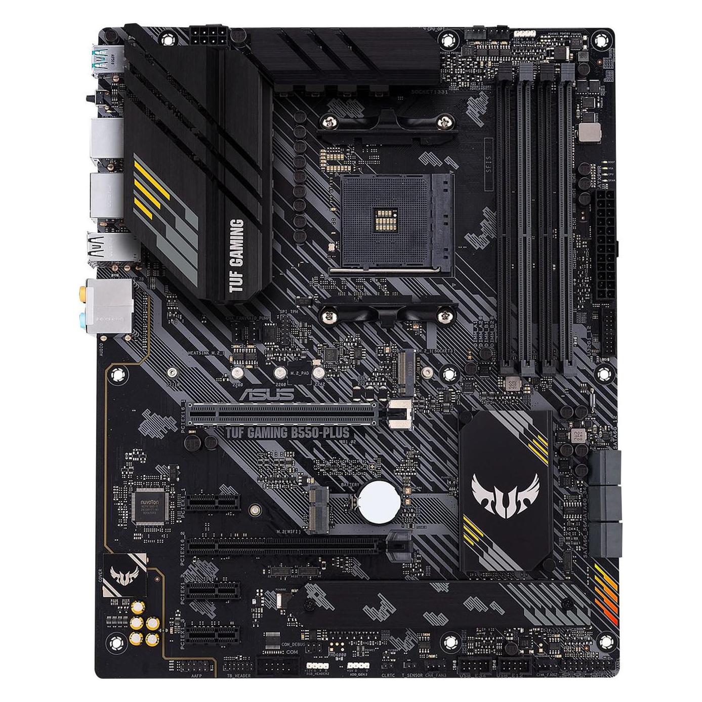 ASUS TUF GAMING B550-PLUS (AM4, AMD B550, ATX) (90MB14G0-M0EAY0)