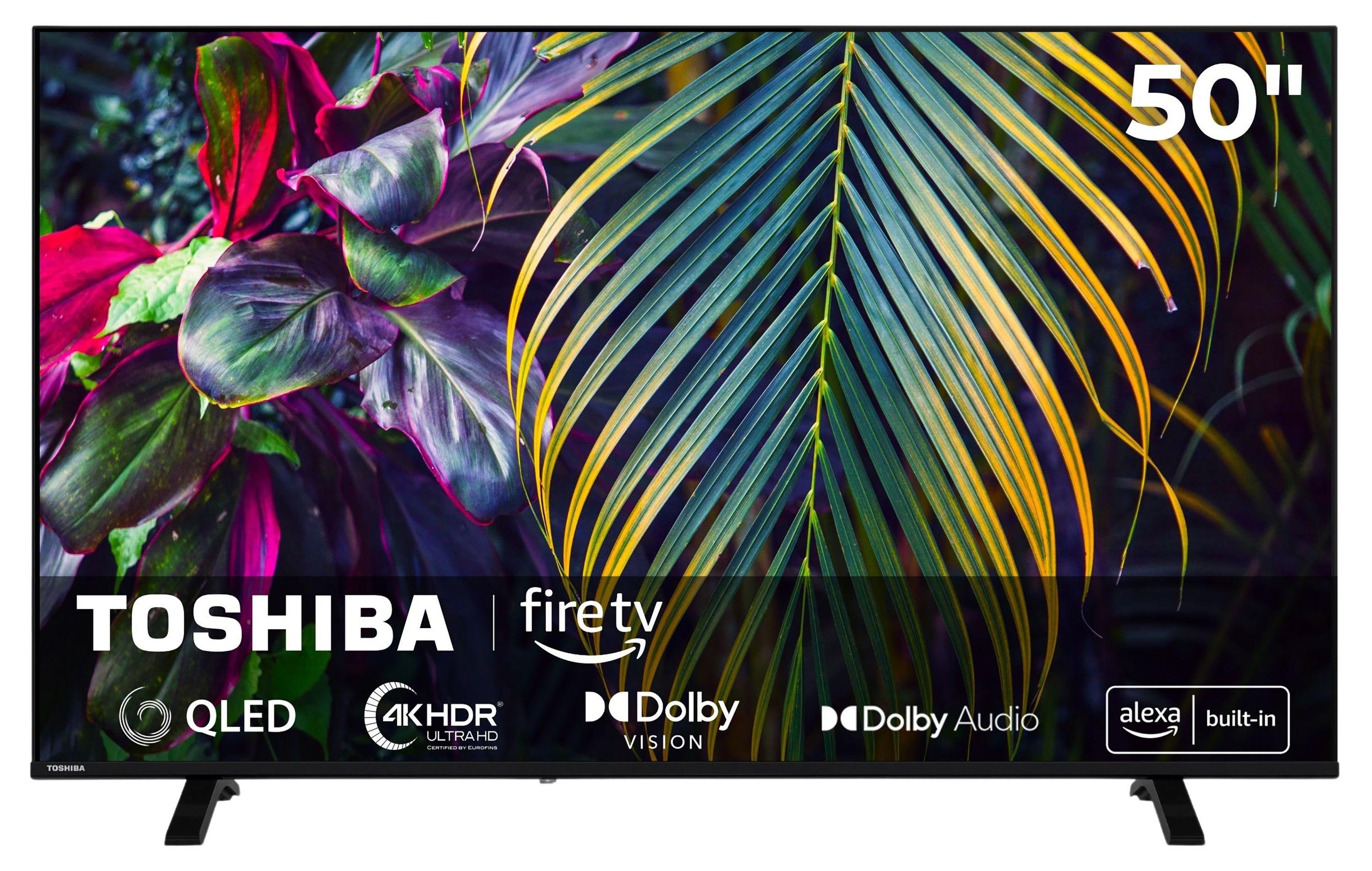 Toshiba 50QF2663DAZ QLED Fire TV 50 Zoll Fernseher 4K UHD Smart TV Dolby Vision HDR Alexa (2026)