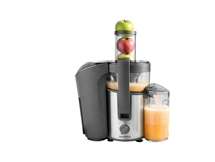 GASTROBACK Entsafter Vital Juicer Plus , grau (schwarz), Entsafter, Entsafter