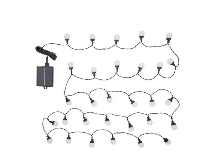 Catena Luminosa A Festoni - Smart Garden - Multipower Bt - 35 Lumen - 30 Lampadine - Plastica - 4\,35 M Di Lunghezza