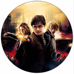 Essbares Papier „Harry Potter, Hermine und Ron“, 19,5 cm