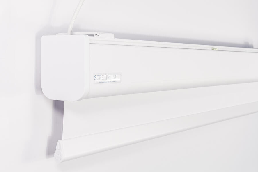Tela Screenline Slim 225cm sem moldura (Microperfurado, 4:3)