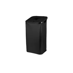 Pfandflaschen-Sammelbehälter   , schwarz , Polyester,Polypropylen,Pappe , Maße (cm): B: 33,2 H: 41,5 T: 33.2