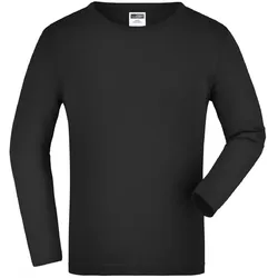 Kinder Langarm-Shirt "JN913K" - M - black
