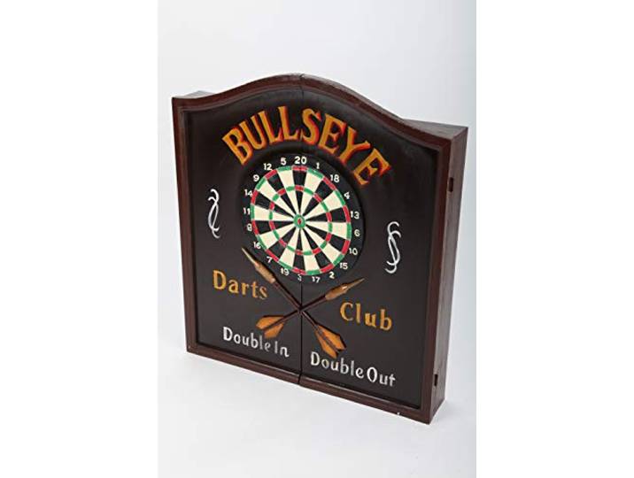 point home Dartschrank Bullseye, Dartscheibe, Lifestyle-Möbel im Retrolook, 70cm