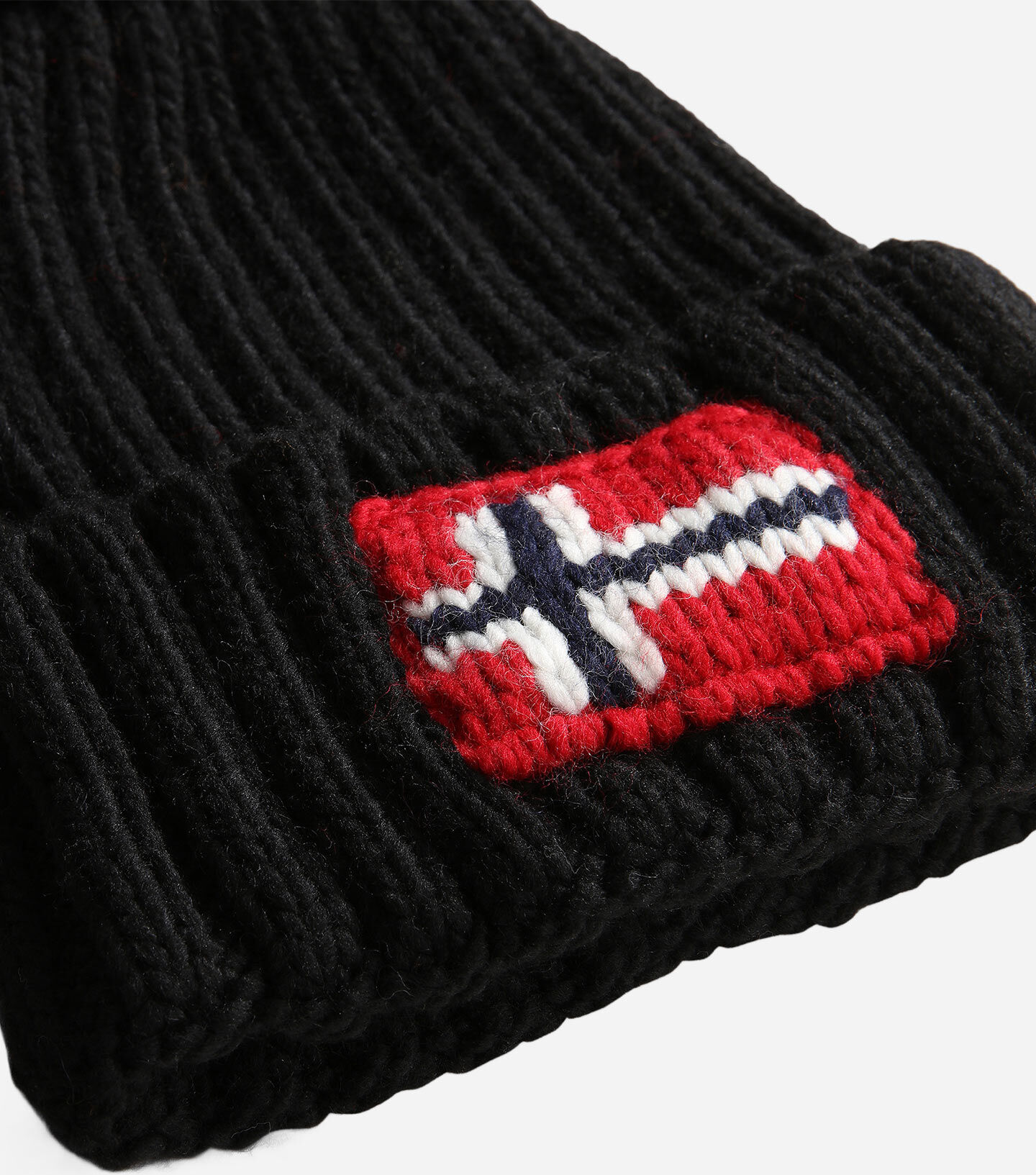 Napapijri Semiury Flag Pon M - Berretto - Uomo - Nero UNICA