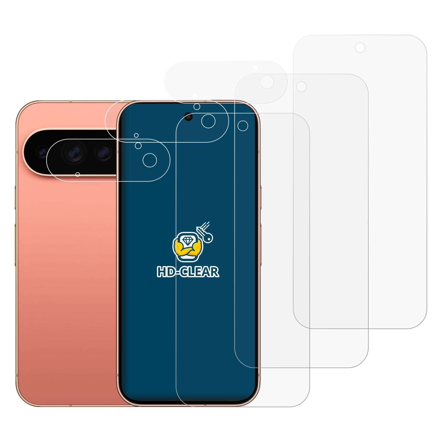 Brotect Schutzfolie für Google Pixel 11 Pro (Display+Kamera) Displayschutz Displayschutzfolie Folie Klar (6 Stk., Google Pixel 11 Pro) (4264339)