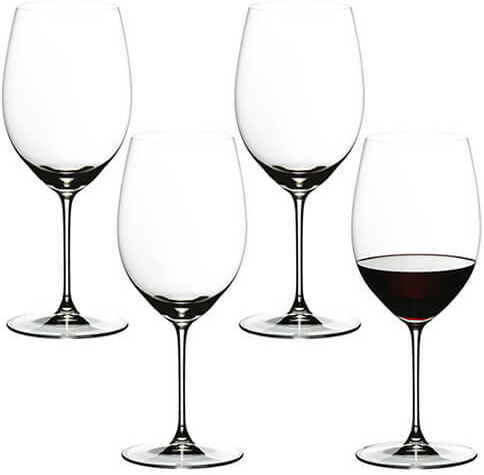 Riedel Veritas 4 For 3 Cabernet Merlot Glasses