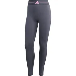 adidas Hyperglam 3-Streifen Leggings Damen KT0596 - grey six L
