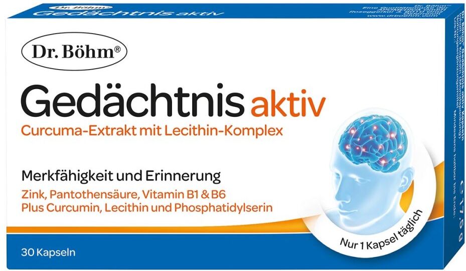 Dr. Böhm Gedächtnis aktiv Kapseln 30stk