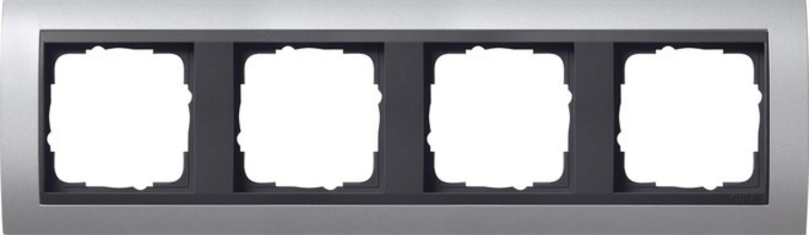 Gira Giersiepen Eventframe Inbouw kader 4f aluminium