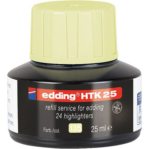 edding Nachfülltinte e-HTK25 gelb 4-HTK25135
