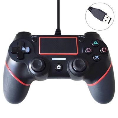 Wired Controller For Sony PlayStation, Red Gaming Gamepad, Precision USB Game Controller red