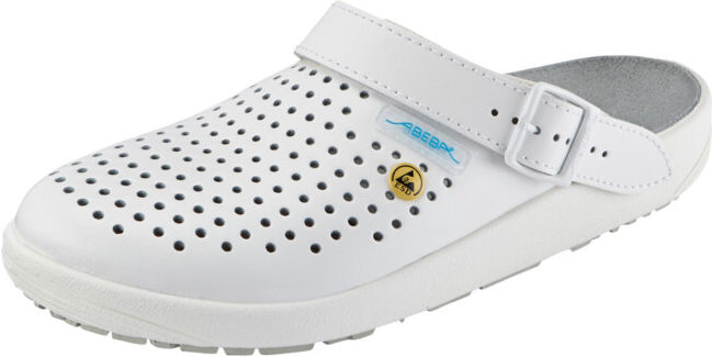 ABEBA Chaussures professionnelles, sabots blancs 5300, OB, Pointure UE: 41 (5300 GR.41)