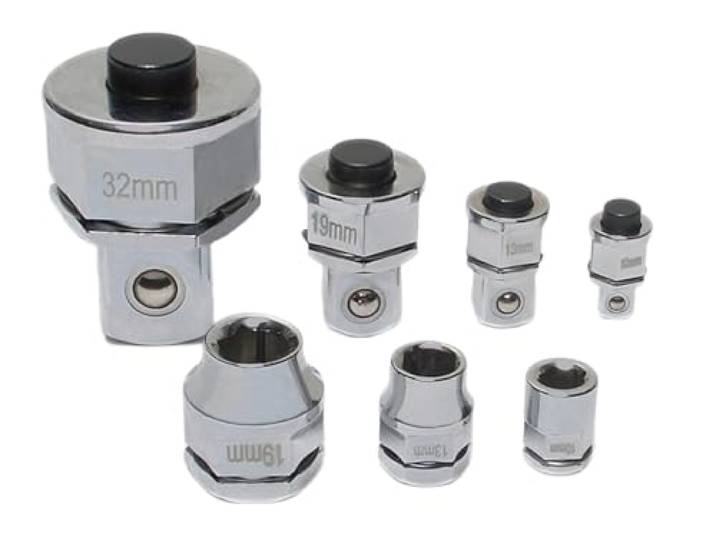 SW STAHL 7-Delige Adapterset voor Ratelsleutels, 07925L Gereedschapsset