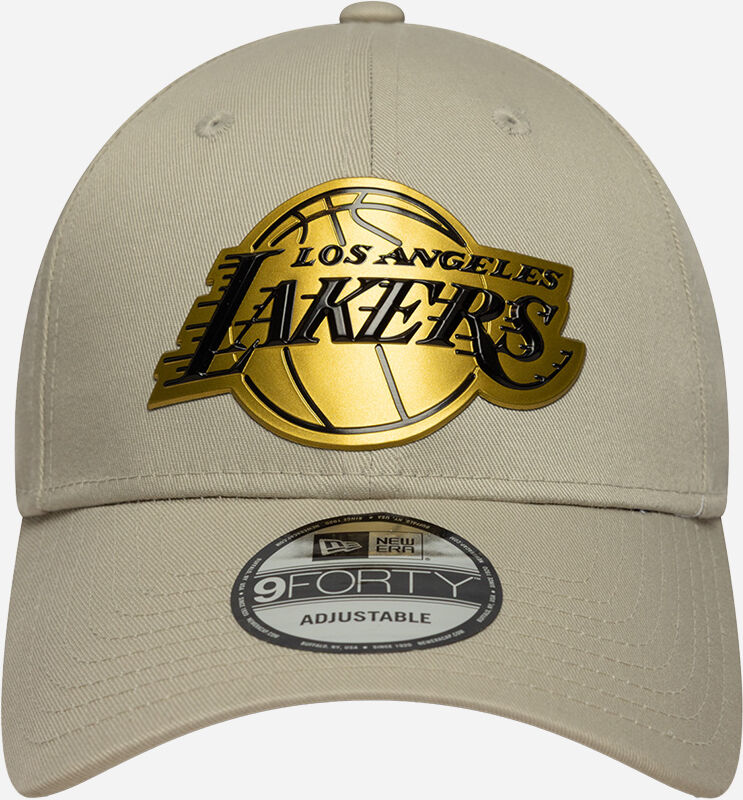 new era 9forty La Lakers Nba Metallic - Cappellino - Beige UNICA