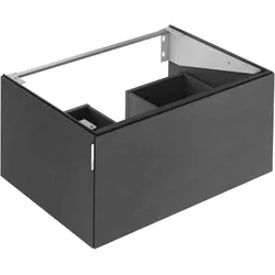 Keuco Edition 11 Art Waschtischunterschrank 32511920800 80x35x49cm, 1 Frontauszug, Keramik, basalt