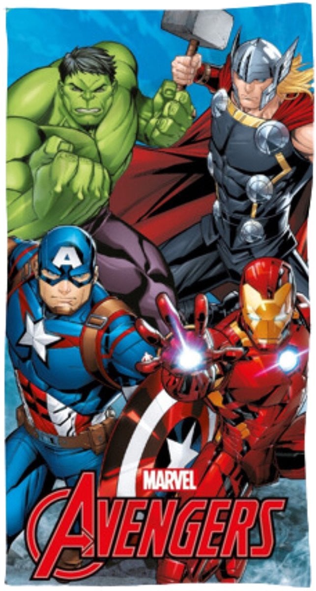 Avengers Strandlaken Hulk - 70 x 140 cm