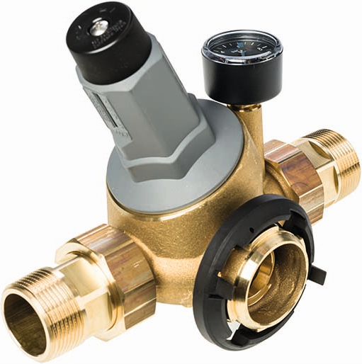 Module de raccordement BWT HydroModule 1 1/4" 125596766, DN 32, 130 mm, avec raccord de détendeur, HACCP