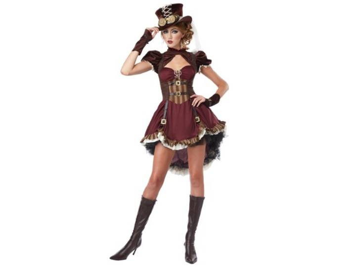 California Costumes Steampunk kostuum voor dames, meisjes, volwassenen, XL