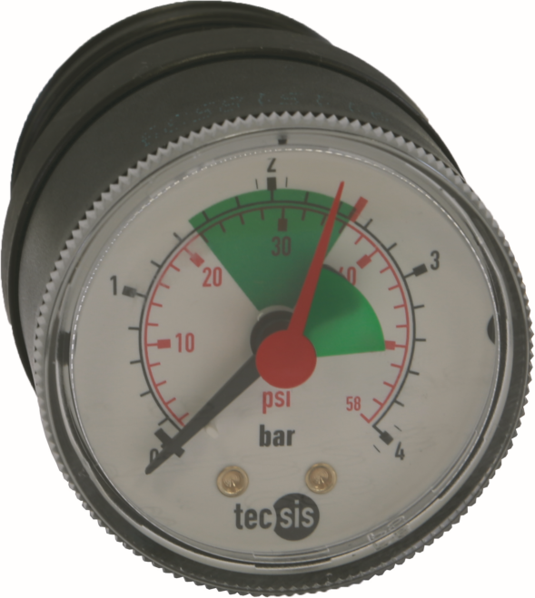 Syr - Sasserath Doppelmanometer 3228.00.902 mit Adapter, für Anschlusscenter All-in-one