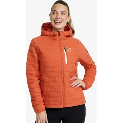 Flex Stretch Hooded Down Jacket Damen Mecca Orange, Größe:4XL - Winterjacken - Orange